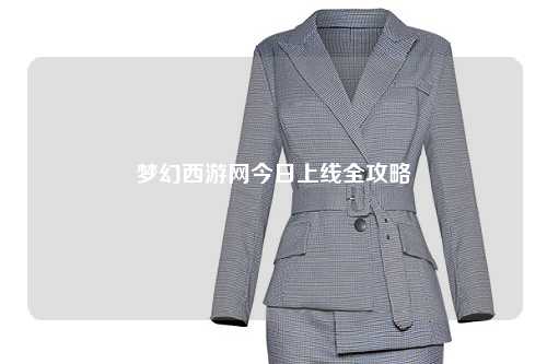 梦幻西游网今日上线全攻略