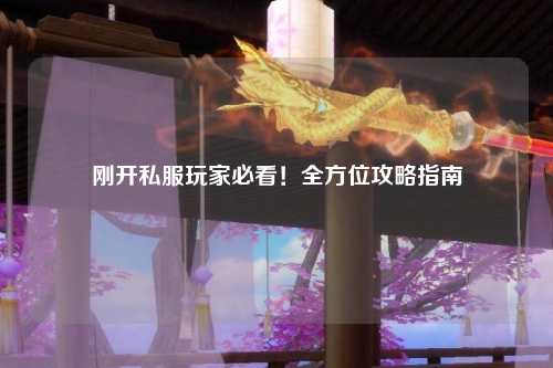 刚开私服玩家必看！全方位攻略指南