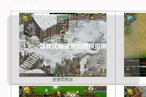 寻找优质资源的终极指南