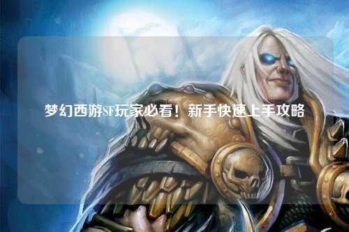 梦幻西游SF玩家必看！新手快速上手攻略