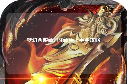 梦幻西游新开SF新手上手全攻略